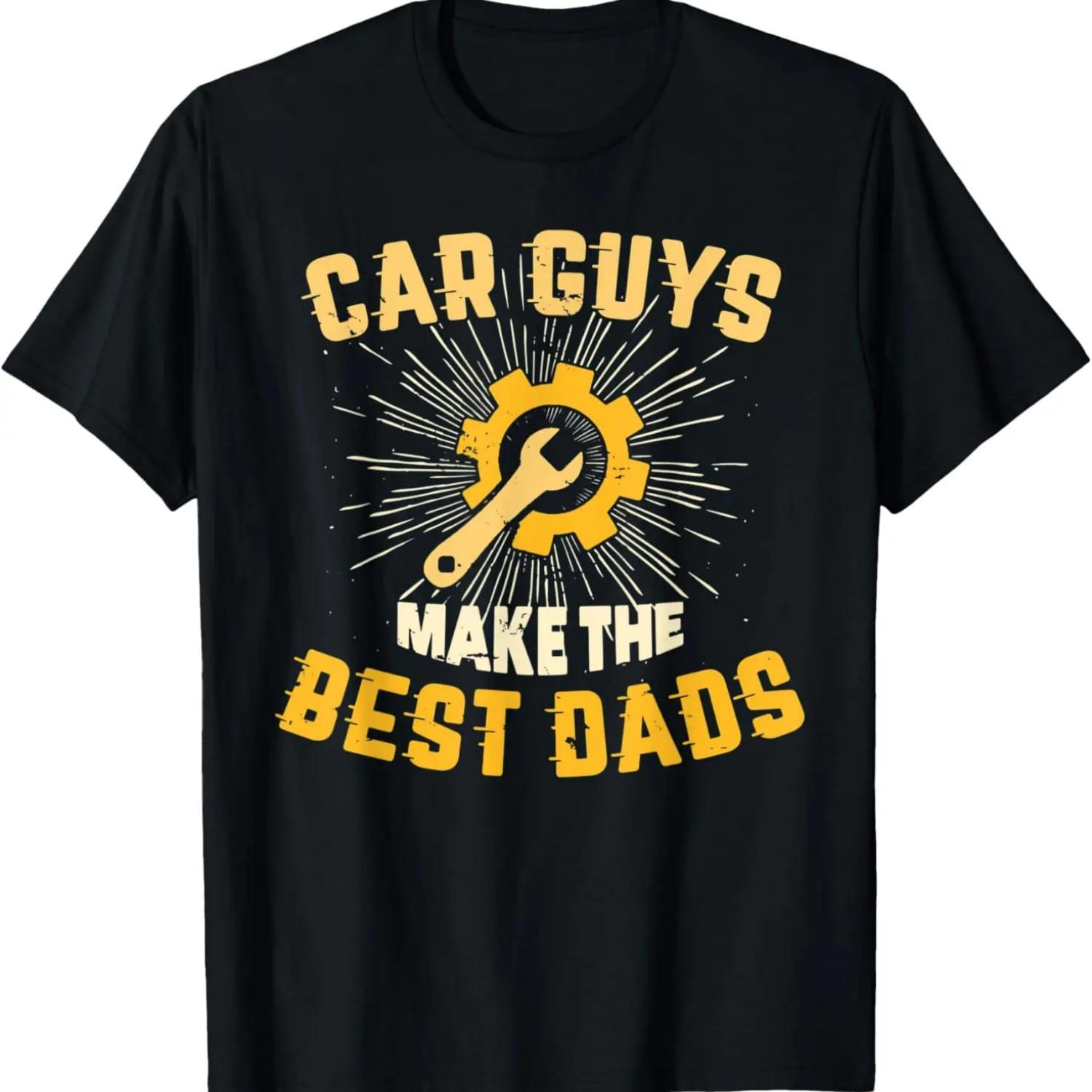 

Парни-автомобилисты - лучшие папы. Футболка механика XXXXXL чёрный