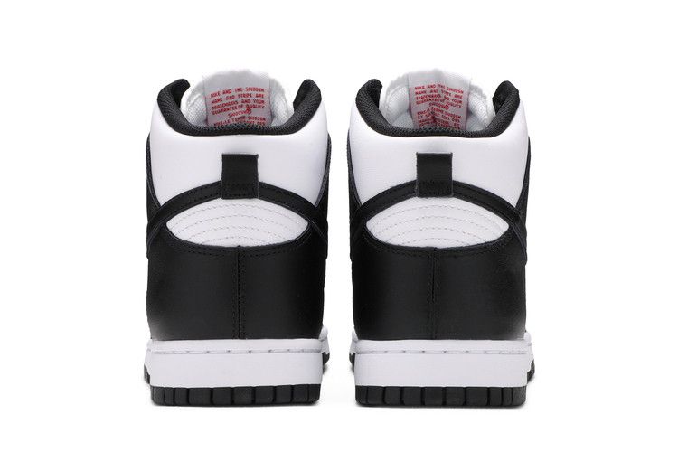 Men's Sneakers Nike Dunk High Panda (2021) White/Black-University Red