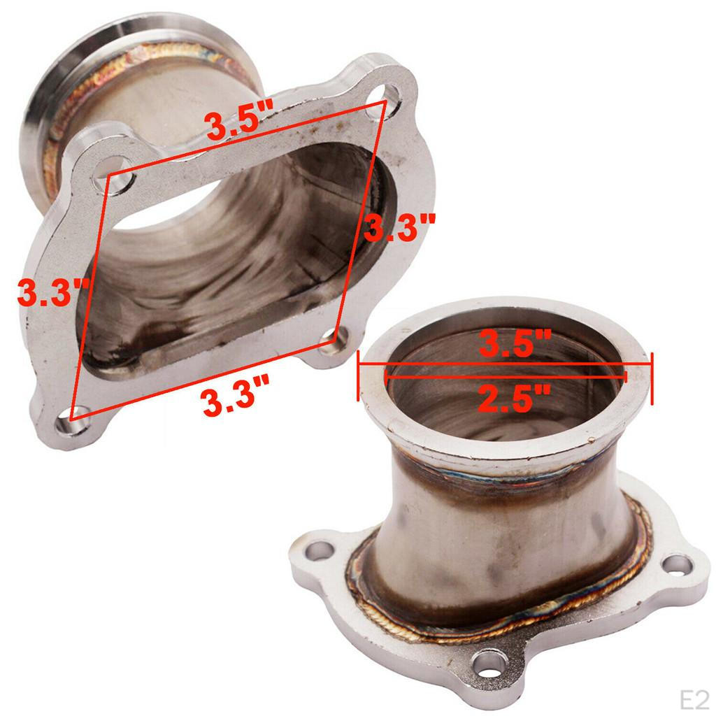 CT26 Turbocharger Flange Stainless Steel 2.5 "Outlet For