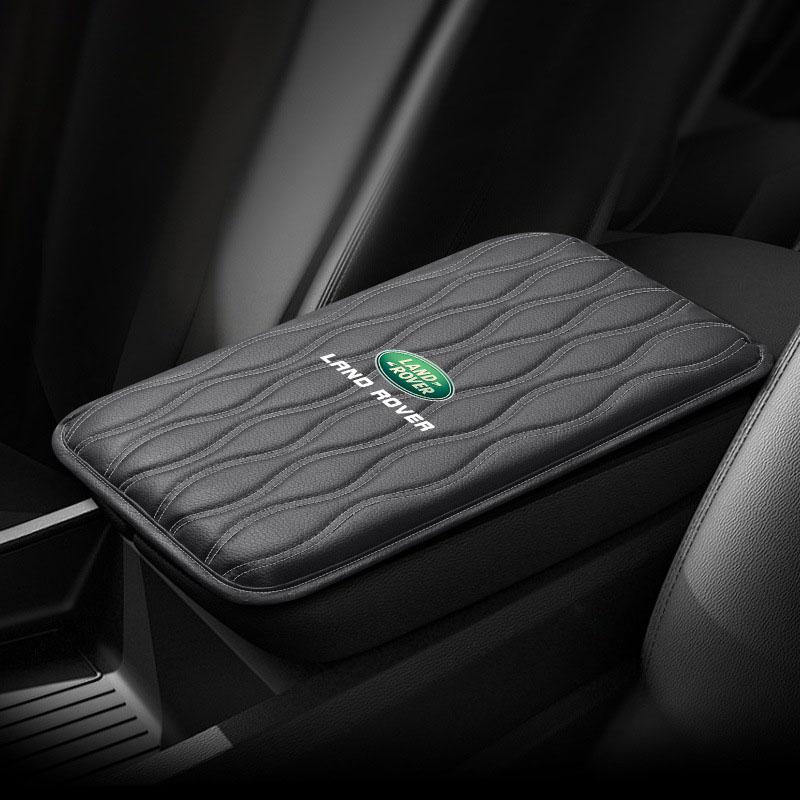 Läder Bil Armstöd Skydd Vattentät Handkudde Styling för Land Rover Discovery Sport Freelander 3 SVR L320 L330 Defender Range Rover
