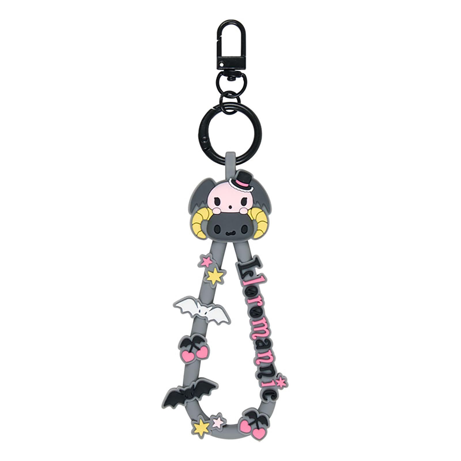 Sanrio Rubber Code Keychain Grand Prix 1st Luloromanic 829684 (Character Edition)