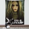 Singer A-Avril R-Ramona Lavigne Printed Large Wall Tapestry Indian Buddha Decoration Witchcraft Bohemian Hippie Wall Art Decor