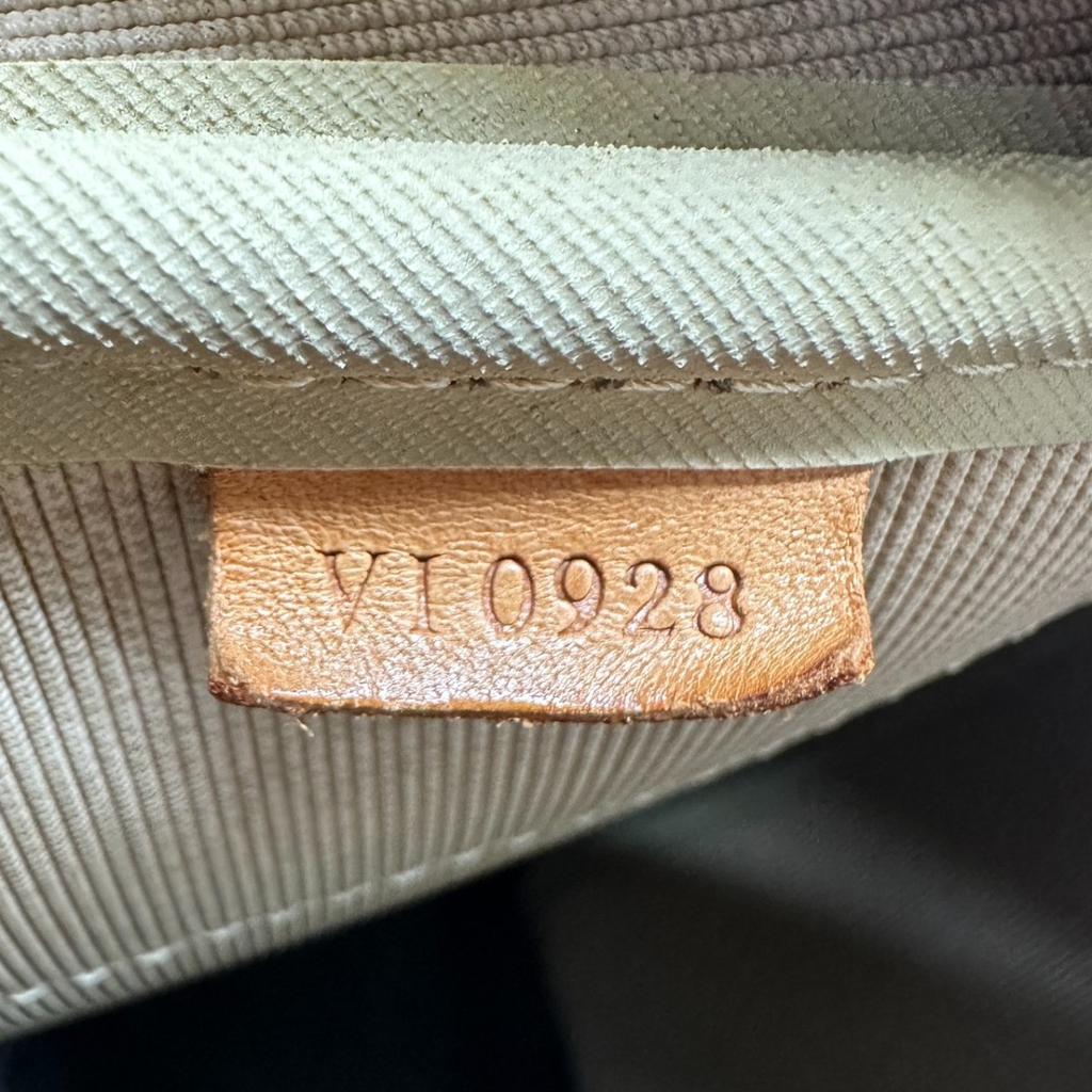 LOUIS VUITTON Monogram Evasion Boston bag Monogram canvas Brown unisex M41443 Used