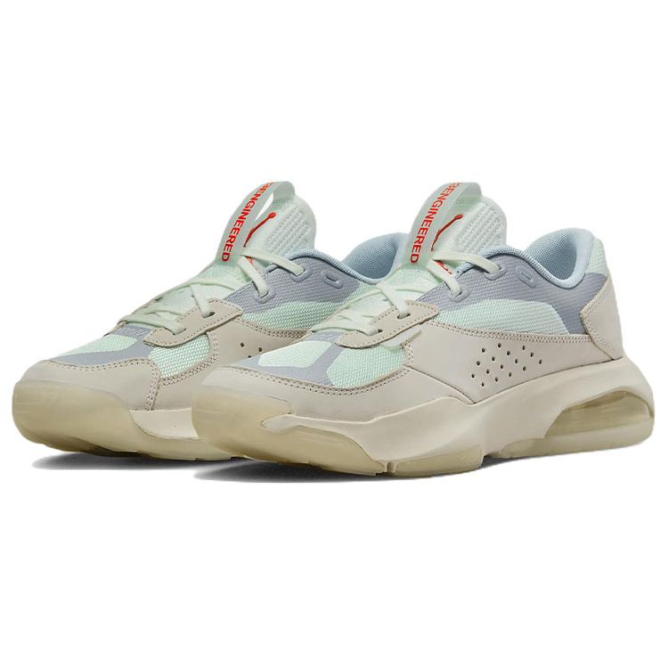 Air Jordan Air 200E Light Orewood Brown Barely Green Men Sneakers Cream Metallic-Silver University-Red DC9836-163