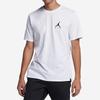 Jordan Jumpman Logo Solid Round Neck Short Sleeve T-Shirt Men Tops White AH5297-100