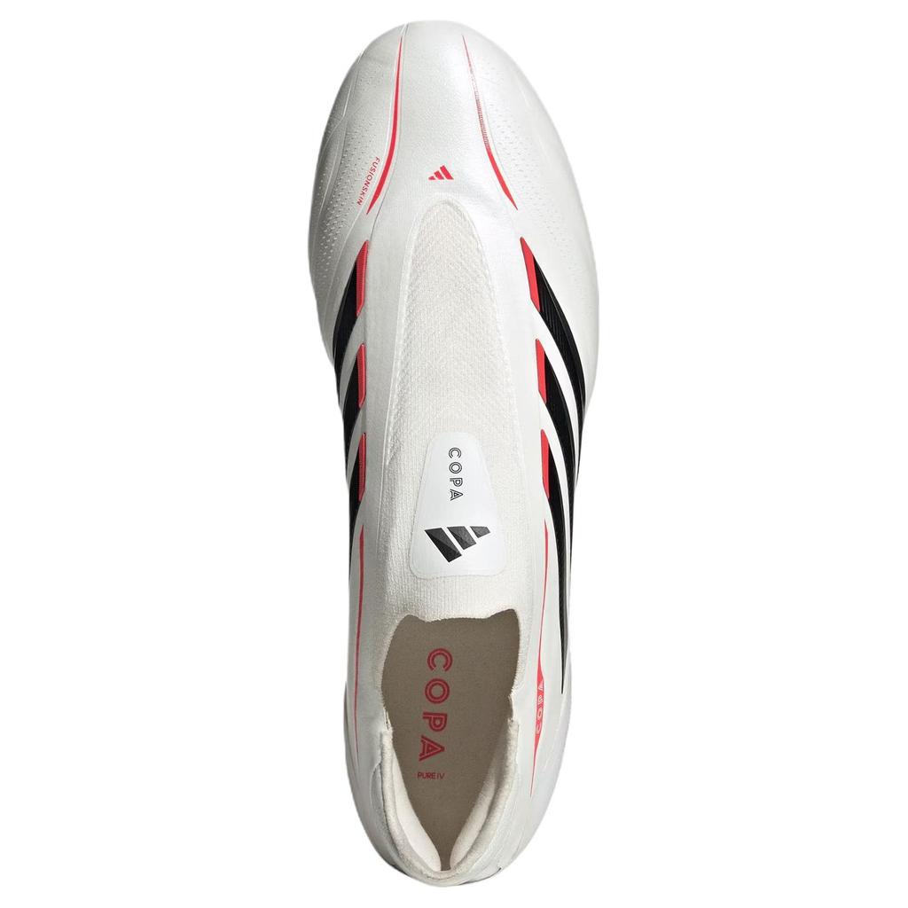 Adidas Copa Pure.4 Soccer Shoes Unisex White Black Red JR9610