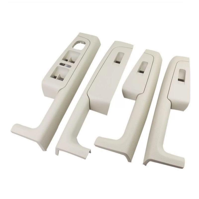 

4 шт. бежевый серый черный Передний задний Внутренняя ручка двери Подлокотник Рамка Переключатель Панель управления Отделка 3TD867157 для Skoda Superb 2008-2013 Beige set