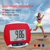 Walking Distance Step Pedometer Built-in Clip Electronic Running Distance Monitor LCD Display for Men Women Kids Adults Seniors