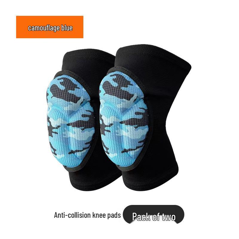 Men's Sports Knee Pads: Anti-Collision, Anti-Fall Protection for Volleyball, Football, Cycling, Dance, and Crawling.