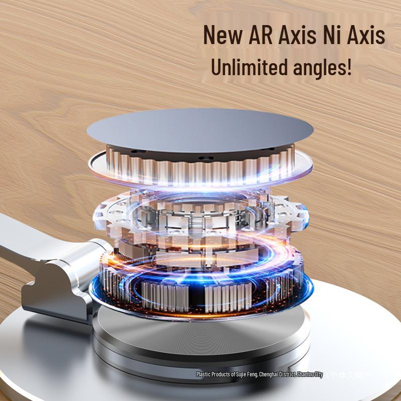 360° Rotatable Aluminum Stand for Mobile/Tablet - Portable & Adjustable for Hands-Free Use