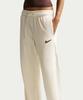 NIKE Sportswear High-Waisted Wide-Leg Velour Pants W - Coconut Milk / Iq0681-113