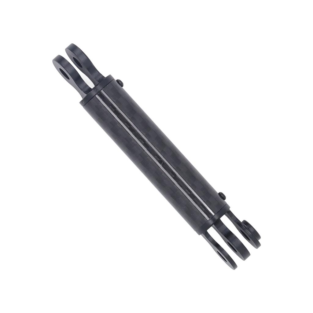 Helmet Mount Extension Pole Carbon Fiber Helmet Stick Extension Arm Mount for Insta360 X3 ONE RS
