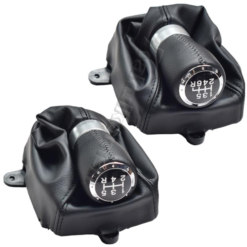 Manual 5/6 Speed Auto Black Leather Car Gear Shift Lever Knob Stick Head Handball For HONDA ACCORD VIII 8 MK8 2008 2009-2014