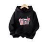 Camera Flower Trend Style Hoodies Girls Clothing Long Sleeve Clothes Kids Fashion Pullovers Graphic Sweatshirts