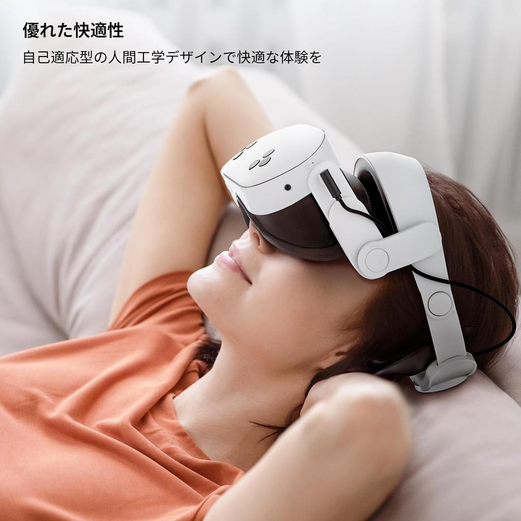 ANNAPRO A3 Max Kopfband für Meta Quest 20W Schnellladung Maximaler Komfort und Lange Kompatibel mit Quest Zubehör 3S/Quest 3, Laden, 10.800mAh Magnetisch,