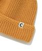 COVERNAT Authentic C Logo Short Beanie Yellow