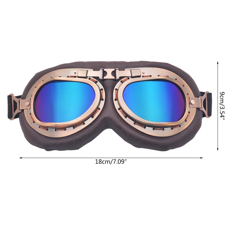 Motorcycle Goggles Off-road Motocross Sunglasses Electrical Motorbike Scooter Sport Eyewear Retro Helmet Glasses