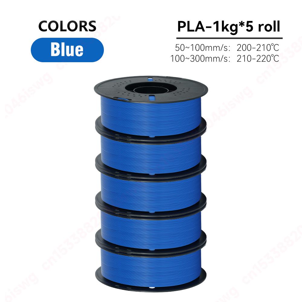 KingRoon 5KG 10KG PLA PETG Filament 1.75mm 3D Printer Plastic No Bubble Spool 3D Printing Materials for 3D Printers
