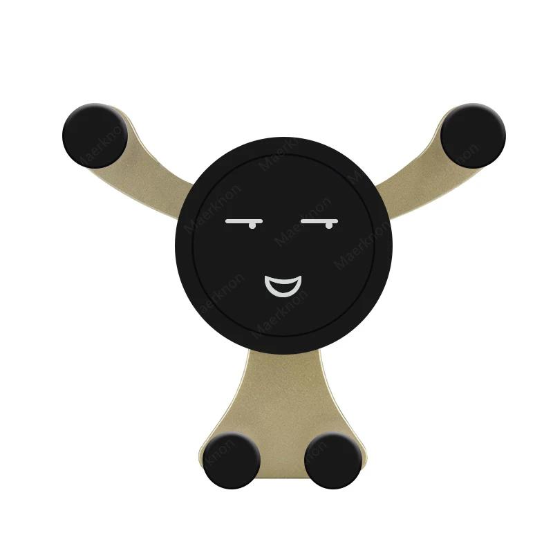 Suport pentru telefon pentru mașină Clip de ventilație Suport pentru smartphone Suport gravitațional pentru iPhone Huawei SamsungXiaomi Suport universal GPS în mașină