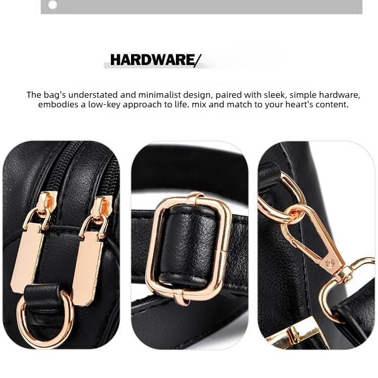 Women's Large Capacity Handheld Shoulder Crossbody Bag