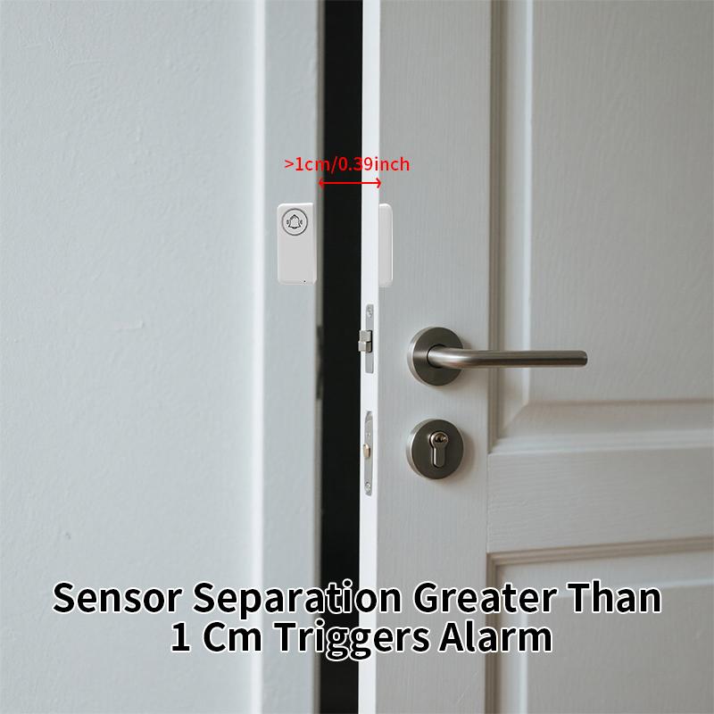 Tuya WIFI Security Door Sensor Breaking In Alarm Home Protection Anti-Theft 90DB Window Open Detector Google Alexa Voice Control