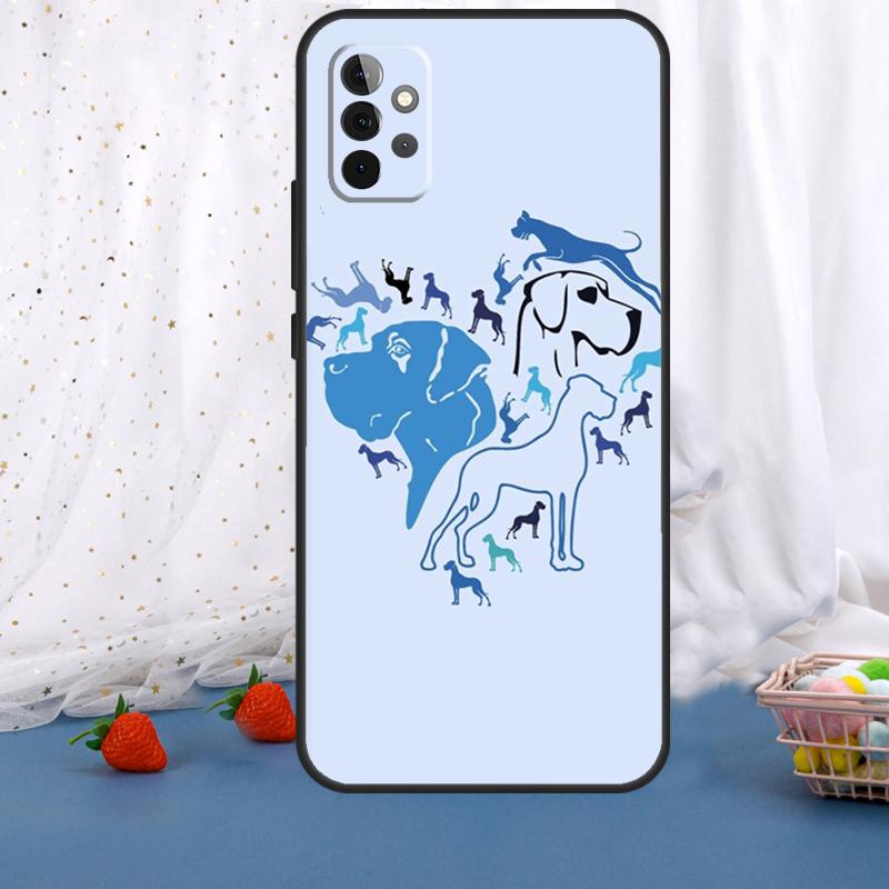 

Акварель с собакой Немецкий дог Для Samsung Galaxy A55 A35 A05 A52 A32 A22 A54 A14 A16 A26 A36 A56 A06 A15 A53 A33 A13 Чехол Samsung A56