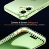 Shockproof Acrylic Hard Case for iPhone 17 Air Cover Silicone Soft Back Cover for iPhone 17 16 15 14   11 Pro Max Mini Shell