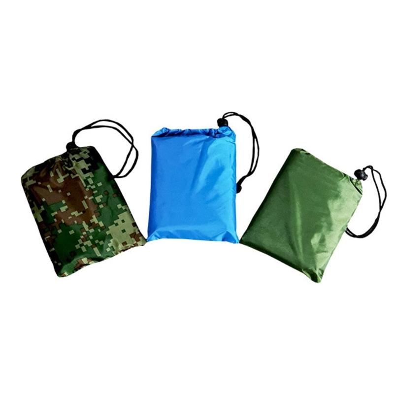 Waterproof Picnics Blanket with Waterproof Pouch Washable Rugs for Travel Hiking