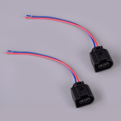 2 Stück 12V Scheibenwaschpumpe Stecker Kabelbaum Passend für Mercedes Benz G550 SLK280 SL550 S65 C230 C280 CL600 A2218690121