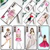 City Fashion Girl Phone Case For Samsung Galaxy S25 Ultra S9 S10 S20 S21 FE S22 S23 S24 Plus S24 Ultra Cover