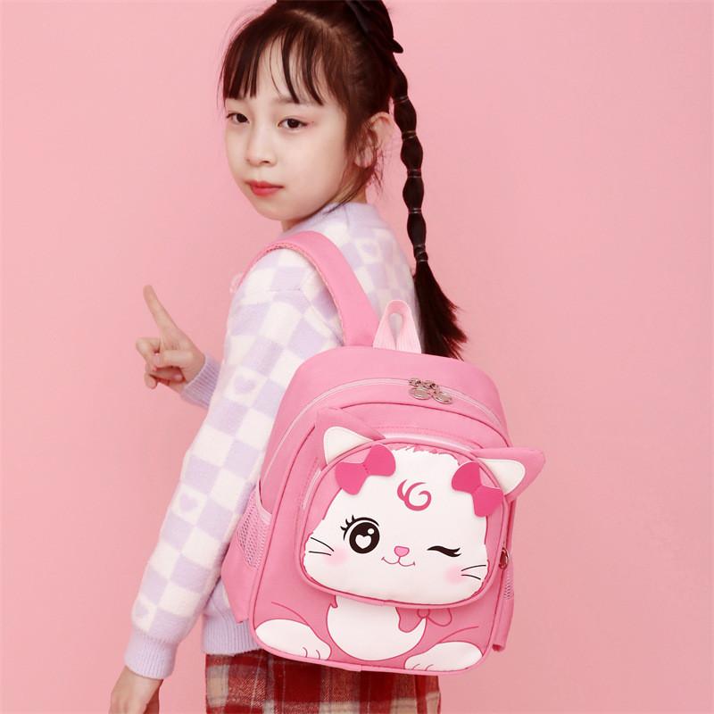 Trendy Lightweight Oxford Cloth Toddler Backpack For Preschool Kids 3-6 Years