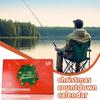 Fishing Calendar Advent 24-Day Christmas Fishing Bait Kit Countdown Calendar 2025 Waterproof Survival Kit For Angler Fisherman