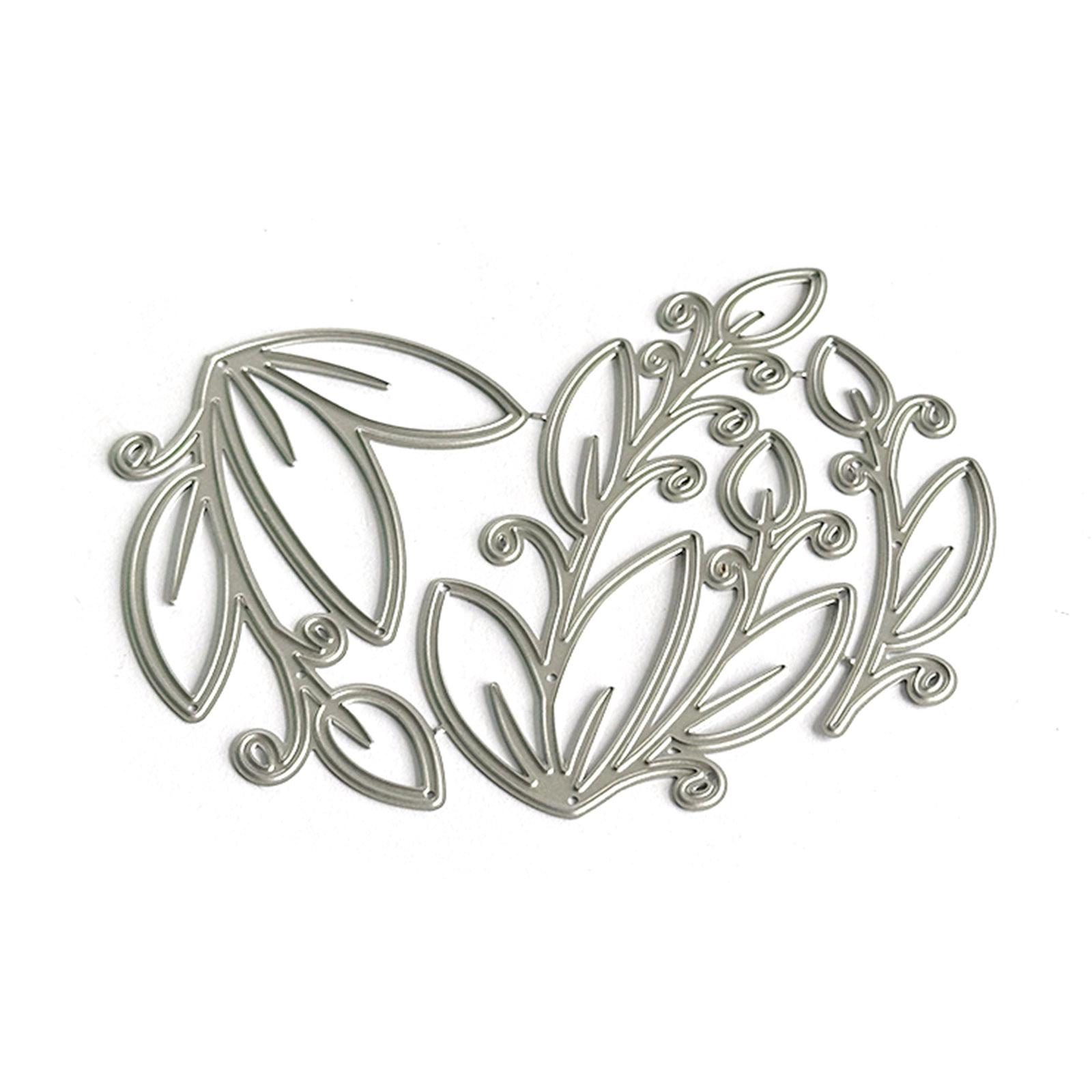 

Листя Металеві Вирубки Ембосування Шаблони Форми Вирізання для Фото Картки Журналу Скрапбукінгу Прикраси