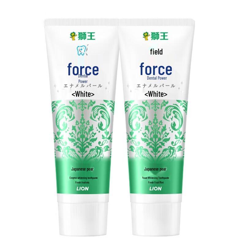

Lion Enzyme Toothpaste Fresh Fruit Mint 130g (2-Pack)