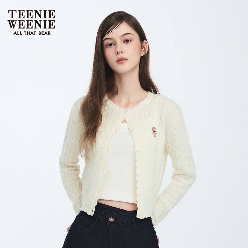 Teenie Weenie Bear Cartoon Knit Cardigan M