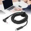 DC4.8 x 1.7MM Male Head TYPEC Interface Charging Cable Adapter for Notebook