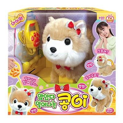 My Pet: Mong and Kong, Standing Up from Sitting Down, Working Animal Toy, Random Delivery, Popular Toys for Korean Children