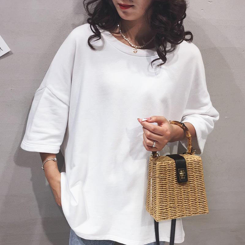 Square Wicker Bag For Women Handmade Beach Straw Bag Shoulder Bag Weaving Tote Crossbody