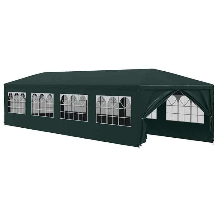 VidaXL Tente de Réception 3x12 m Vert Tonnelle Chapiteau de Jardin Pavillon 45107
