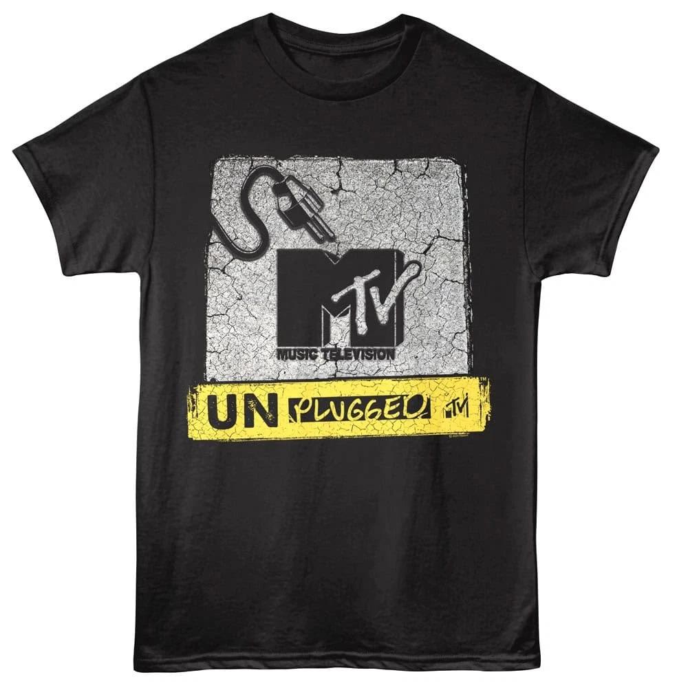MTV Unplugged Cracked Wall Men s T Shirt XXL
