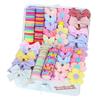 Flower Shape Girls Hair Accessories Set Bowknot Elastic Hair Ties New Hair Clips  Kids Daily Wear
