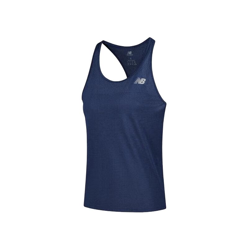 New Balance Tank Top Women s Blue WT41250-NNH XL