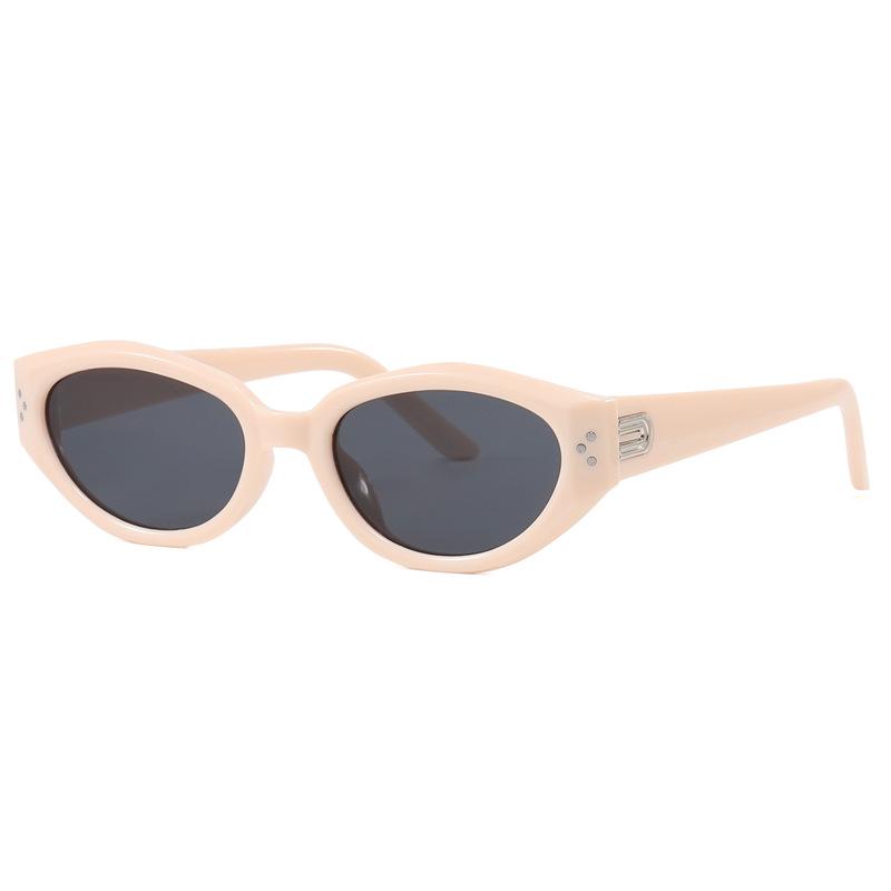 Women's Cat Eye Retro Fashion Sunglasses - Small Face Sun Protection, Hot Girl Style, Internet Celebrity Trend