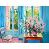 Vintage Matisse Summer House Flower Field Poster Canvas Printing Scenery Trendy Wall Art Picture for Living Room Home Decor