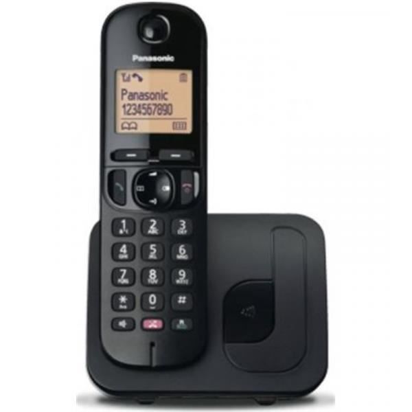 Den trådløse telefonen Panasonic kx-tgc250spb svart er et originalt og nytt produkt som tilhører kategorien telefoni