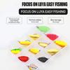 Bright Color Trout Single Hook Striped Fishing Trout Fishing Gear