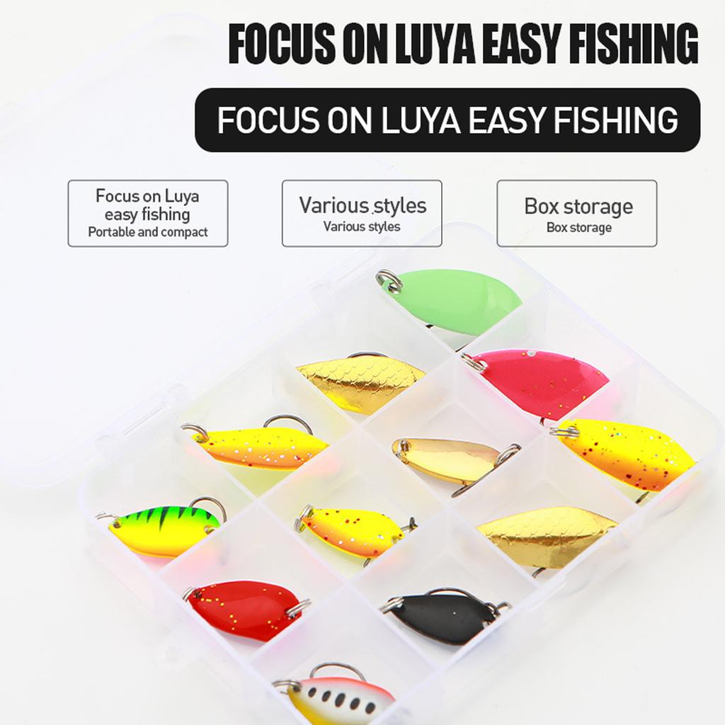 Bright Color Trout Single Hook Striped Fishing Trout Fishing Gear