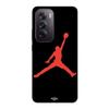 Phone Case - MANIACASE - Oppo Reno 12 Pro 5G - Silicone - Red - Jordan Logo 23 Nike Basketball