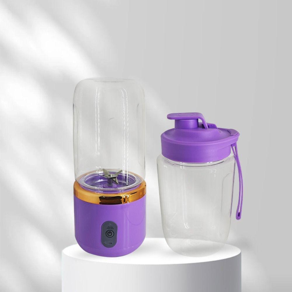 Double Cup USB Juicer 400Ml Capacity Portable Juicer Global Buyers Single Cup Blender  Office Use