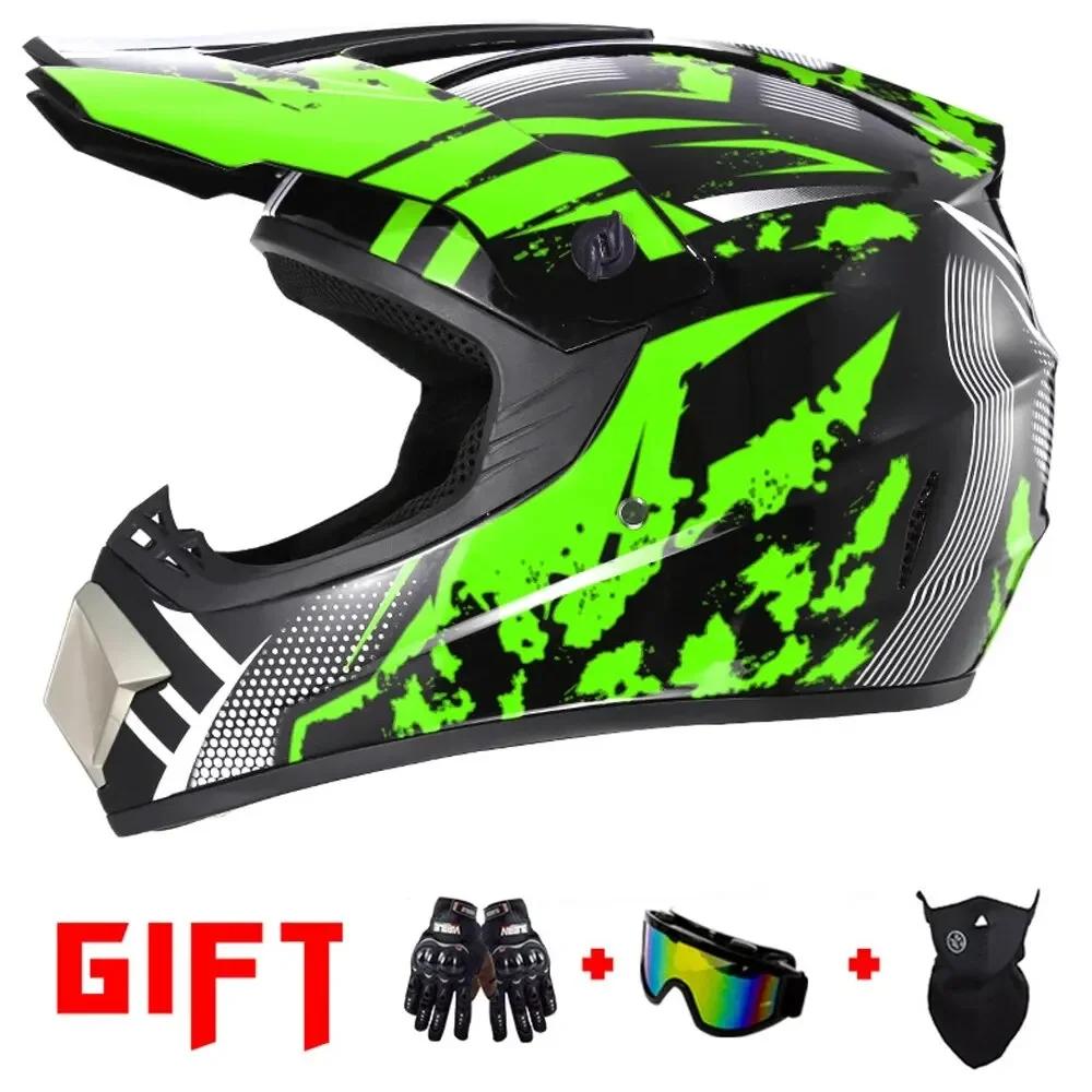 Full-Cover Motorcycle Helmet For Men Women Moto Helmet Scooter Helmet Personality Motorcycle Four Seasons Universal Gifts